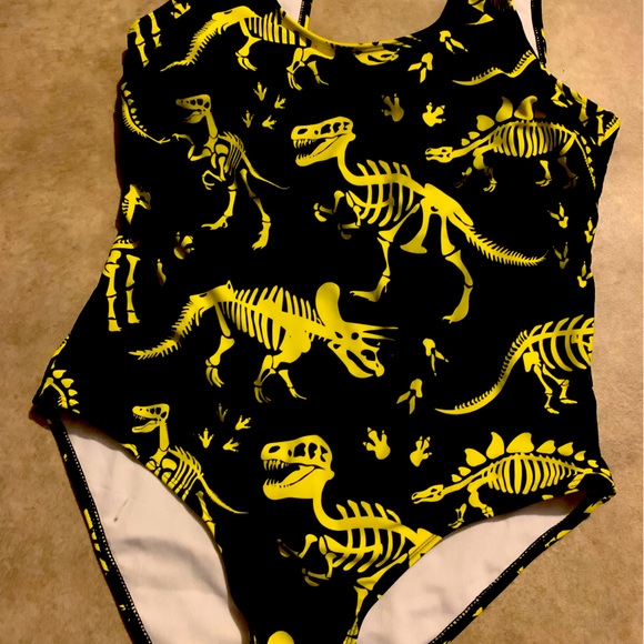 Stegosaurus Skeleton - Dinosaur Swimsuit